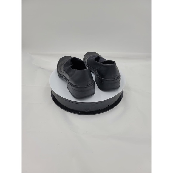 Bjorndal Swift Black Leather comfort Shoe 9 - Picture 4 of 10